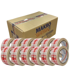 45mm x 100 mt Dikkat Kırılır Baskılı  Koli Bandı 12 Adet