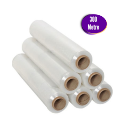 17 MİKRON 50CM X 300 MT ŞEFFAF STREÇ FİLM