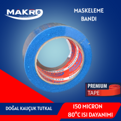 48MM X 30MT MAVİ MASKELEME BANDI