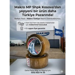 45MM X 100MT KAUÇUK BAZLI KOLİ BANDI