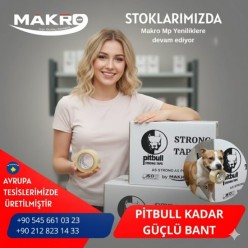 45mm x 100 mt Hotmelt PITBULL Koli Bandı 12 Adet