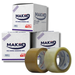 66MM X 66MT HOTMELT ŞEFFAF KOLİ BANDI